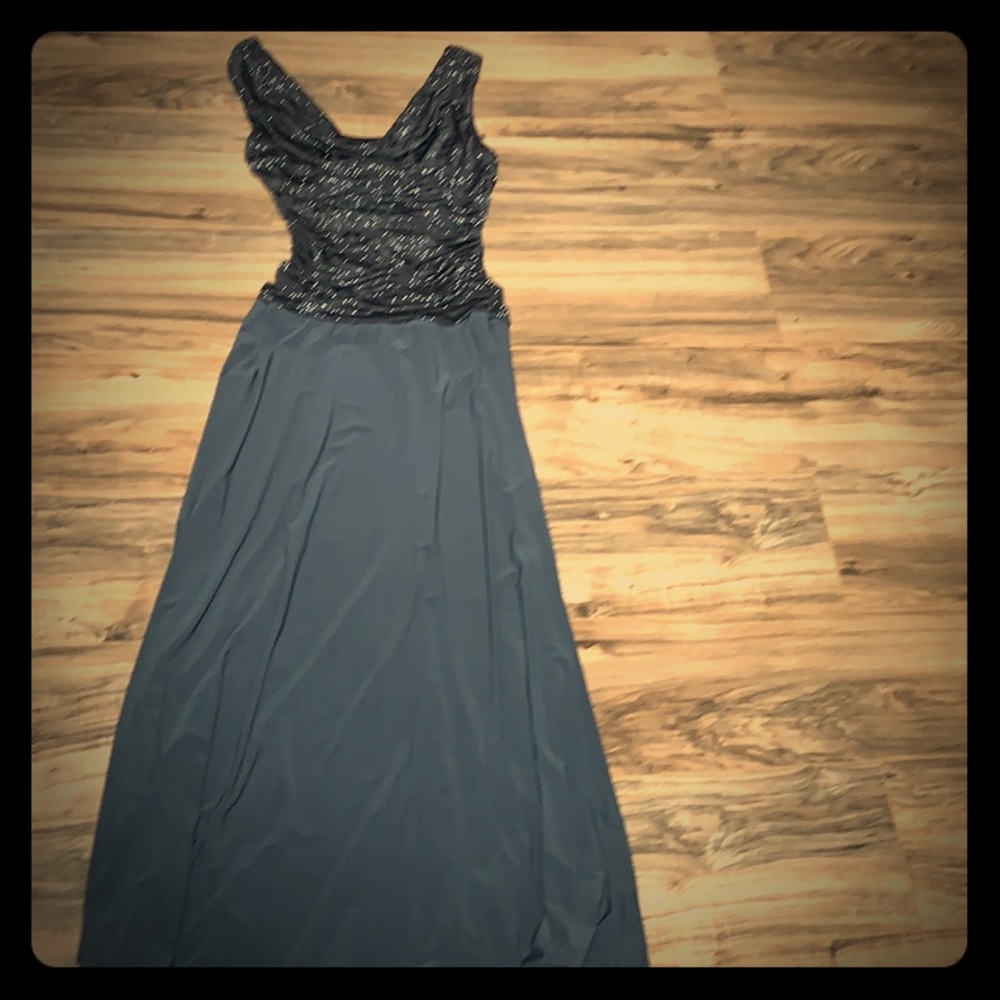 Ruched Top Gown